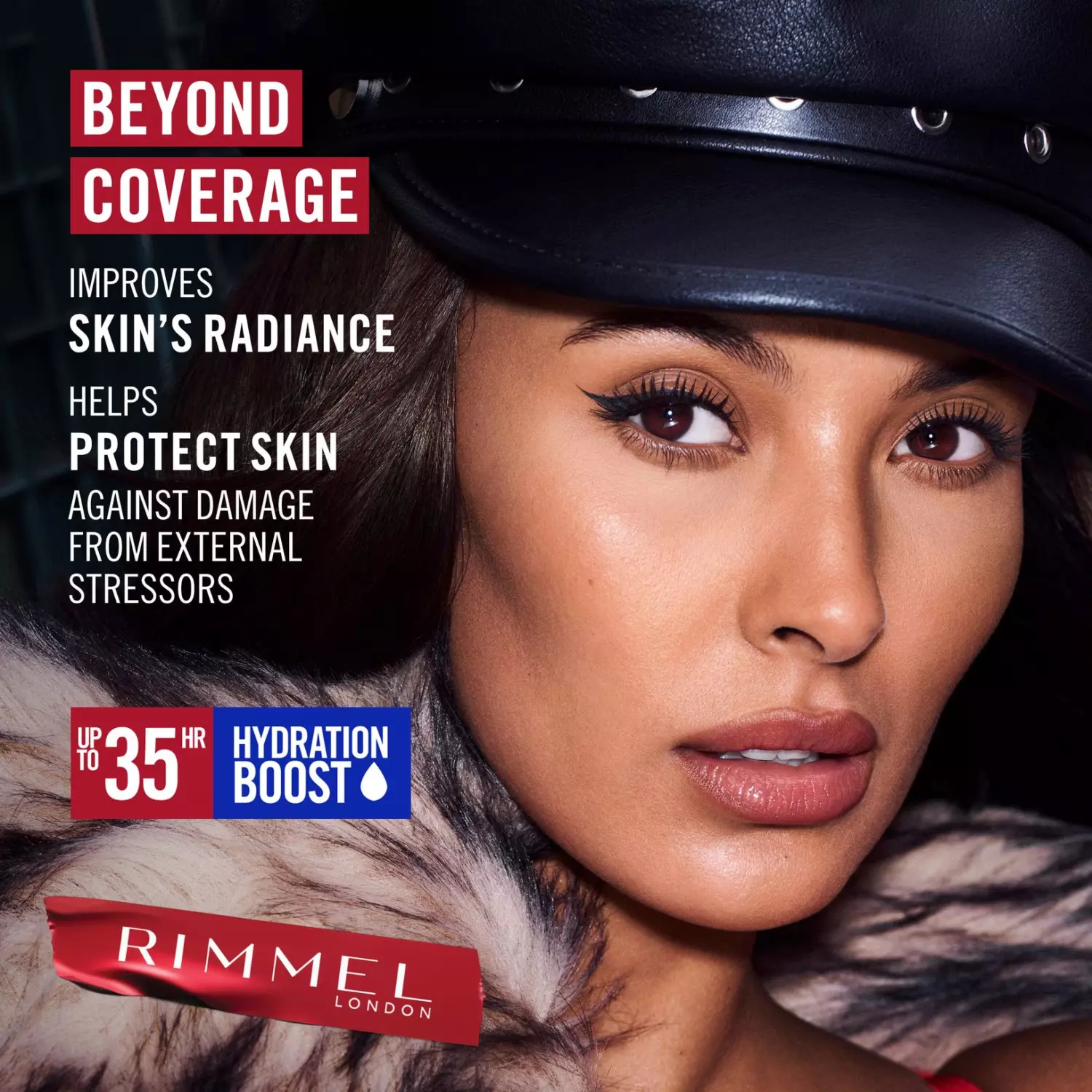 Rimmel London Lasting Finish Hydration Foundation - 210 Golden Beige (30ml)