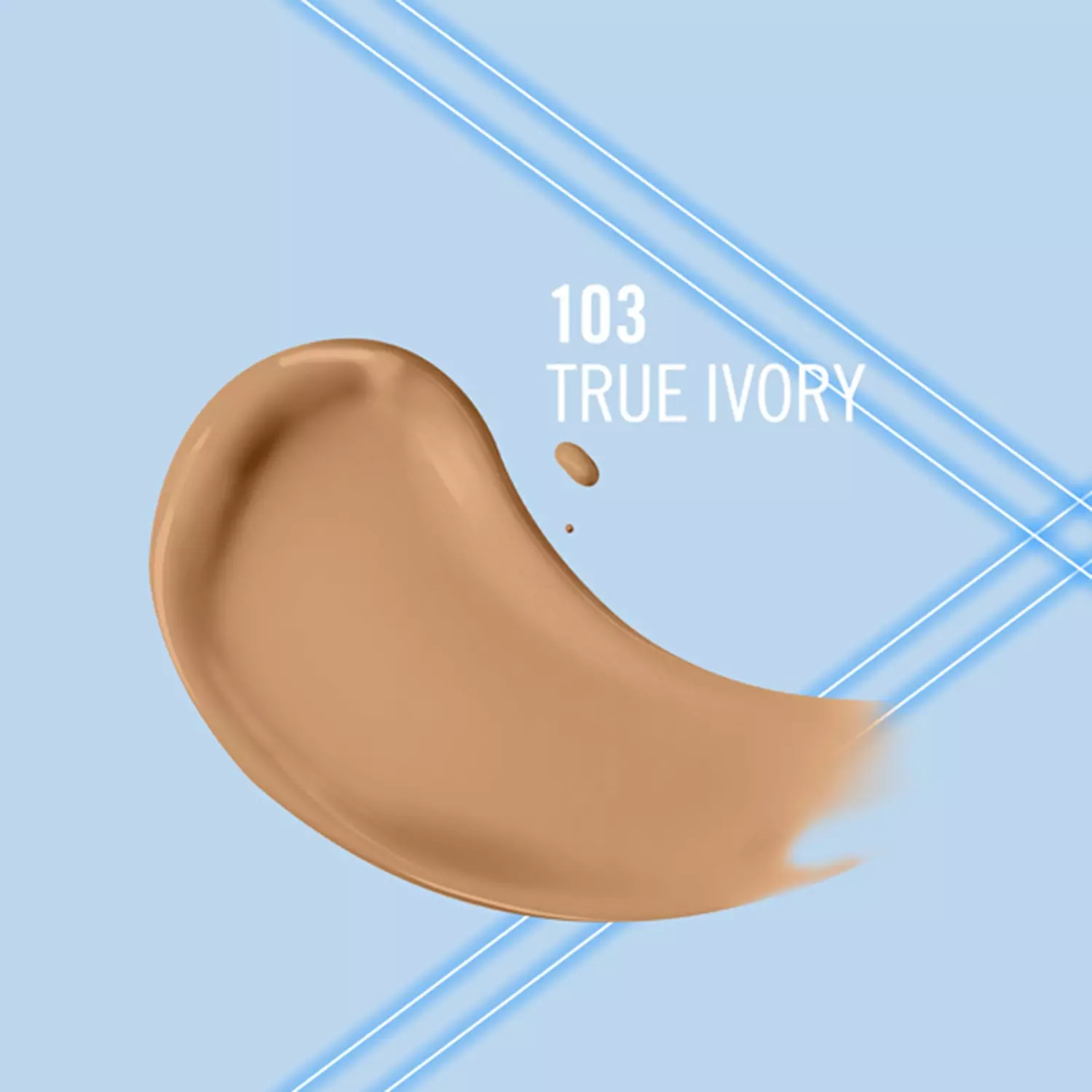 Rimmel London Kind & Free Moisturising Make-up 103 True Ivory (30ml)