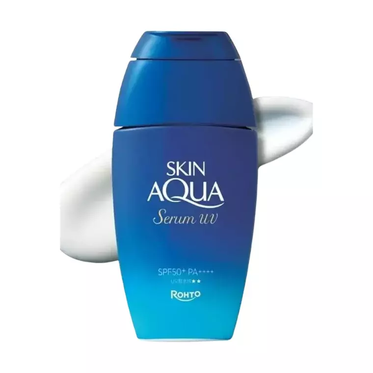 Rohto Skin Aqua Hyaluronic Serum UV Sunscreen Gel SPF 50+ (70gm)