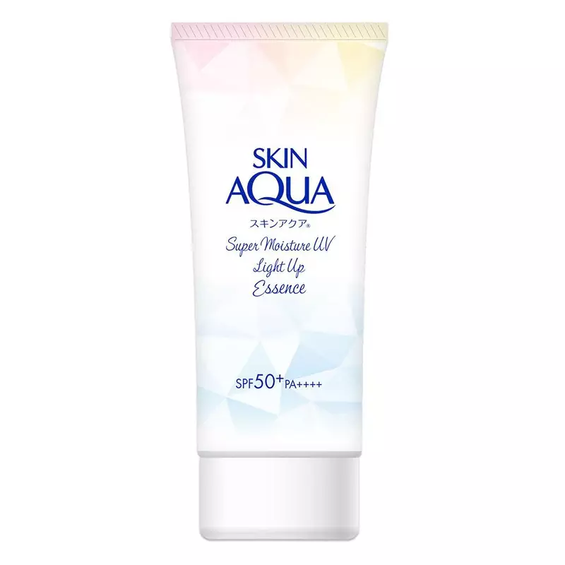 Rohto Skin Aqua Super Moisture UV Light Up Essence SPF 50+ PA++++ (70gm)