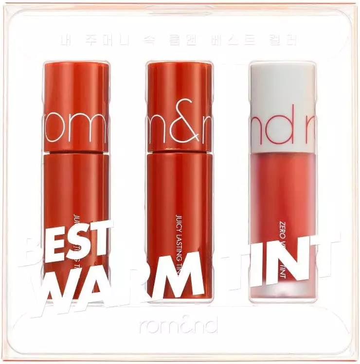 Rom&nd Best Tint Edition - 01 Warm Tone Pick