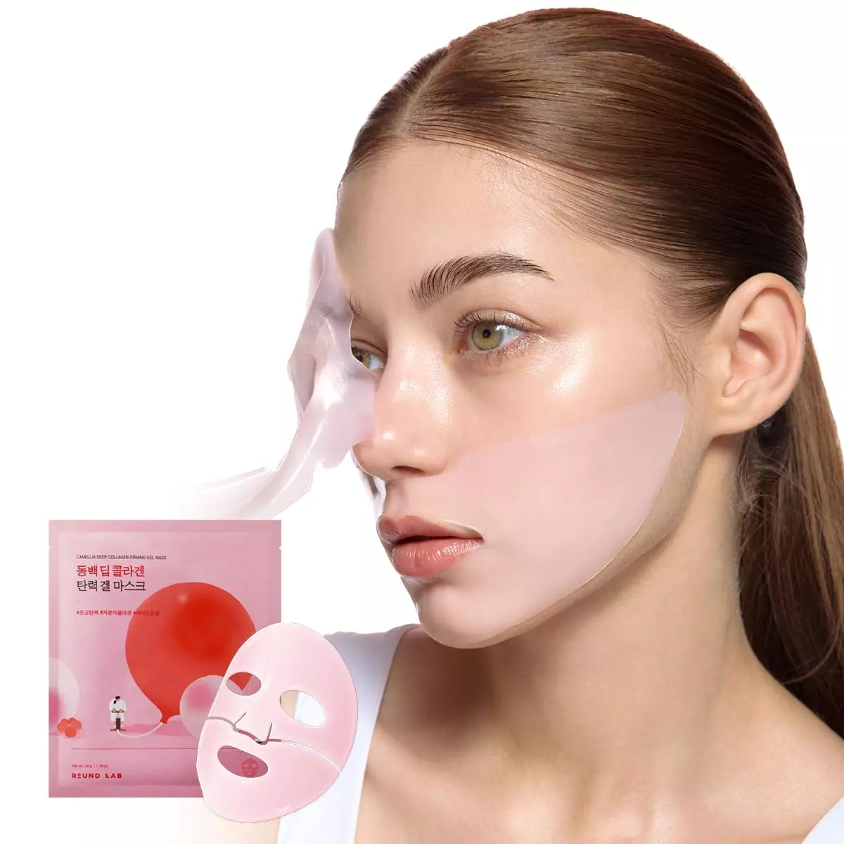 Round Lab Camellia Deep Collagen Firming Gel Mask (34g)