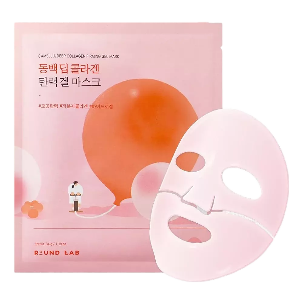 Round Lab Camellia Deep Collagen Firming Gel Mask (34g)