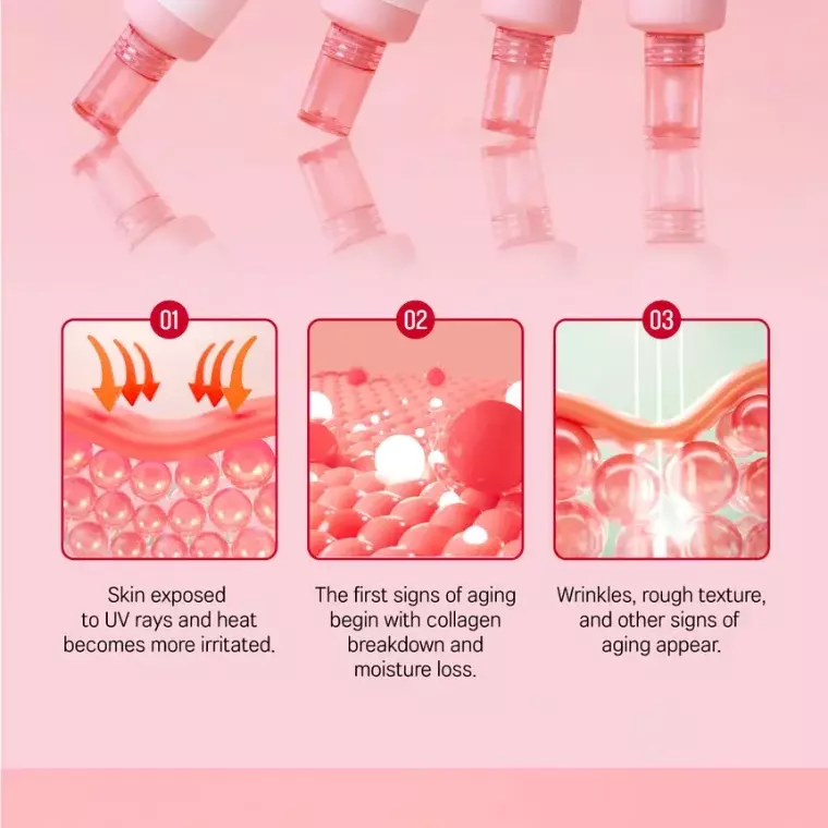 Round Lab Camellia Deep Collagen Firming Sun Serum SPF50+ (50ml)