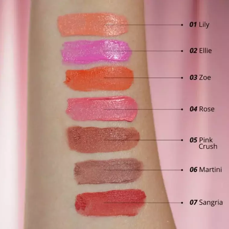 Ani-K Liquid Blush Rubber Tono #04 Rose (5ml)