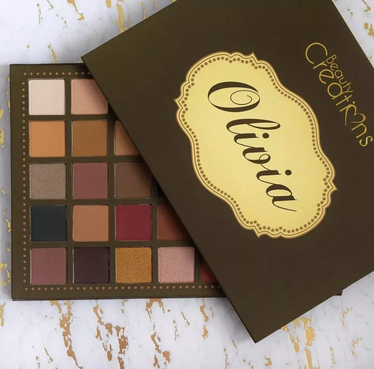 Beauty Creations 35 Color Pro Eyeshadow Palette 6 Styles - OLIVIA (56.2g)