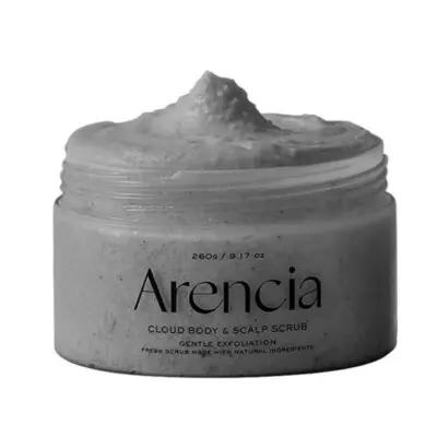 Arencia Fresh Cloud Body & Scalp Scrub (Black Tea & Yuzu) 260g