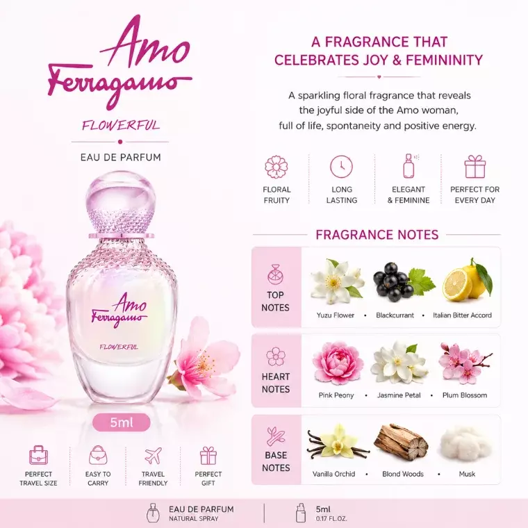 Salvatore Ferragamo Amo Ferragamo Flowerful Mini (5ml)