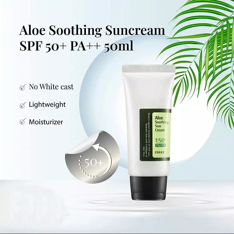 Cosrx Aloe Soothing Sun Cream SPF50+ PA+++ (50ml)