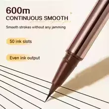 Gecomo Smooth Liquid Eyeliner #2 Gray Brown (1ml)