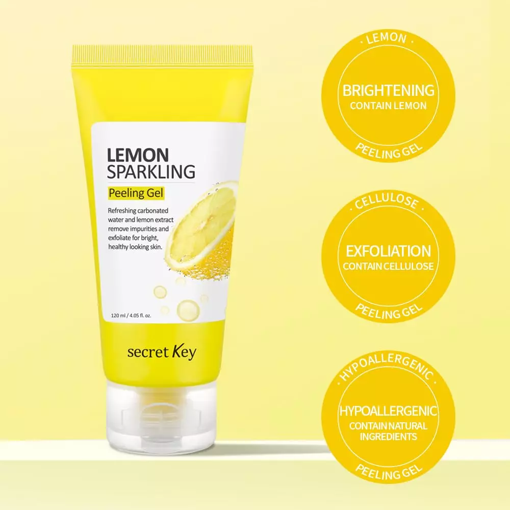 Secret Key Lemon Sparkling Peeling Gel (120ml)