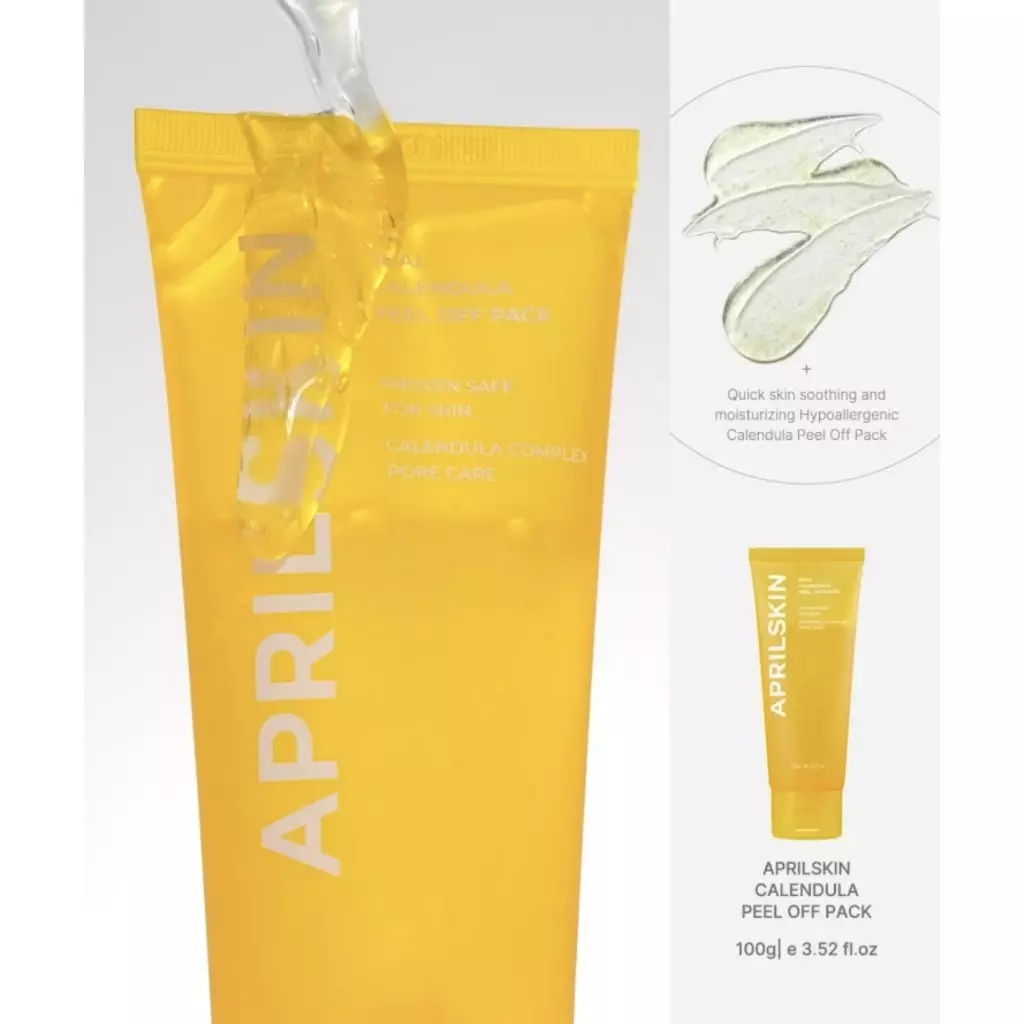 April Skin Real Calendula Peel Off Pack 100G