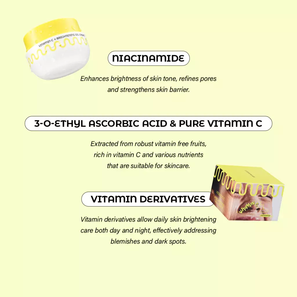 Commonlabs Vitamin C Brightening Gel Cream (50g)