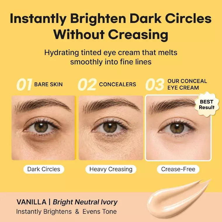 shaishaishai Banana PDRN Conceal Eye Cream (15gm)