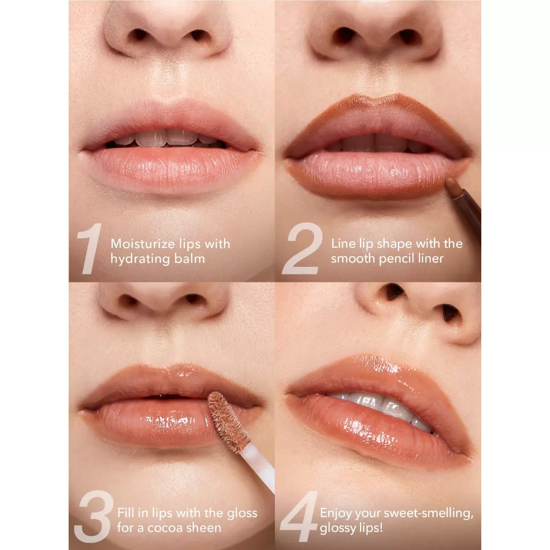 Sheglam Cocoa Kiss Lip Duo - Brownie Bite (2.7ml)