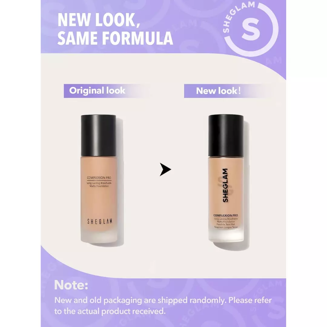 Sheglam Complexion Pro Long Lasting Breathable Matte Foundation - Porcelain (30ml)