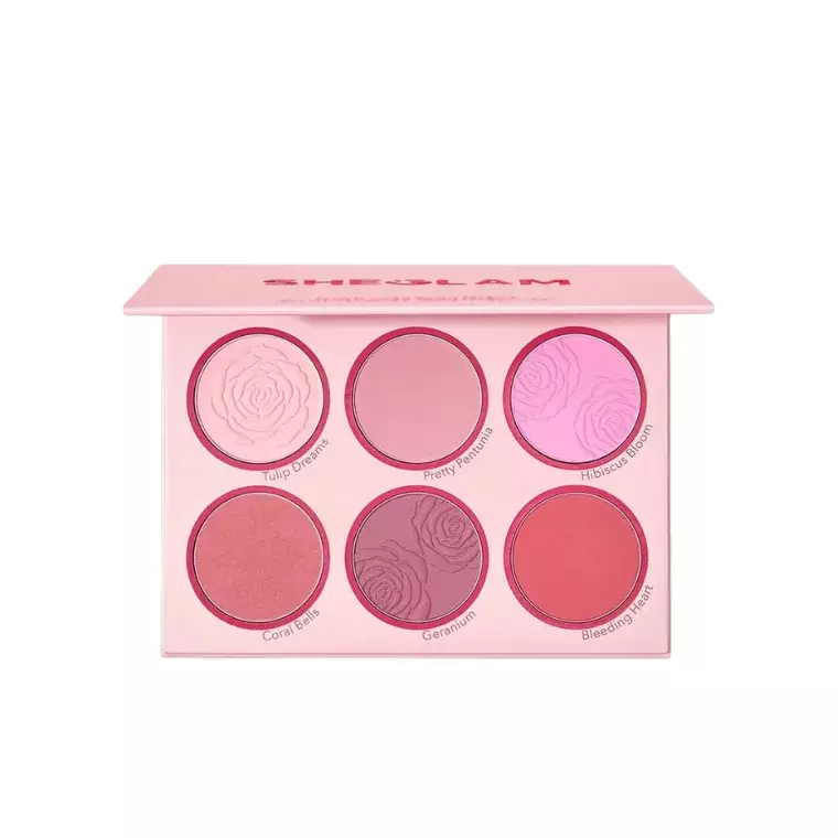 Sheglam Floral Flush Blush Palette #Blushing Bouquet (18gm)