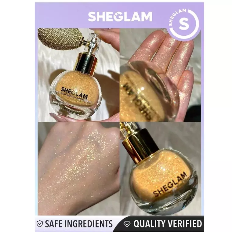 Sheglam Go Go Glow Highlighting Body Mist #gilded Glow (10gm)