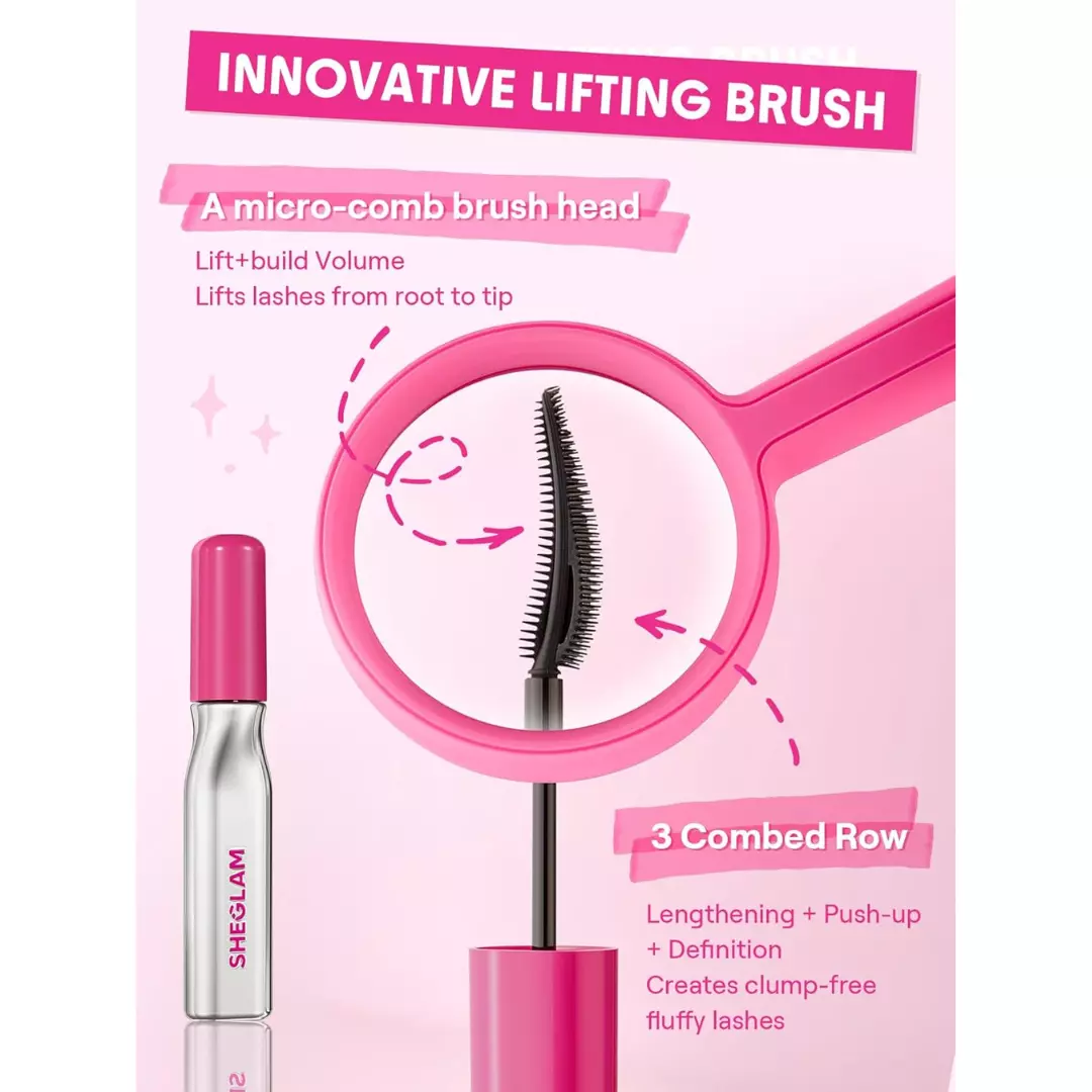 Sheglam Lashlighter Up & Out Mascara (8ml)