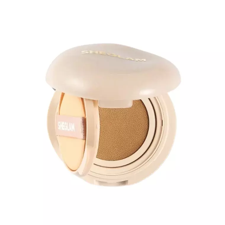 Sheglam Lock & Go Long-Lasting Matte Cushion Foundation #Golden (12gm)