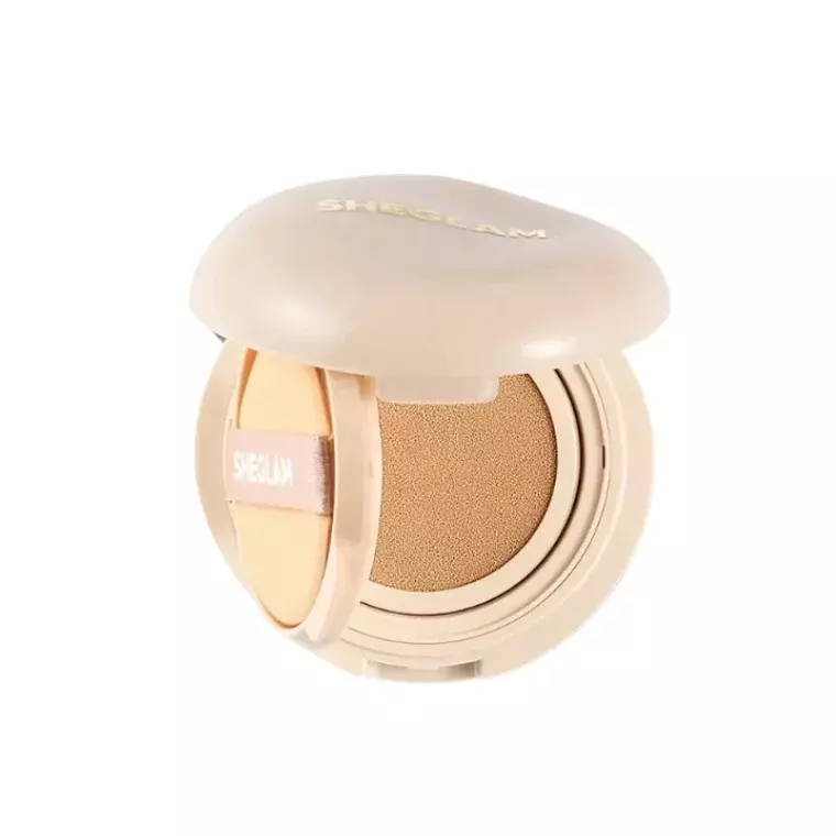 Sheglam Lock & Go Long-Lasting Matte Cushion Foundation #Nude (12gm)
