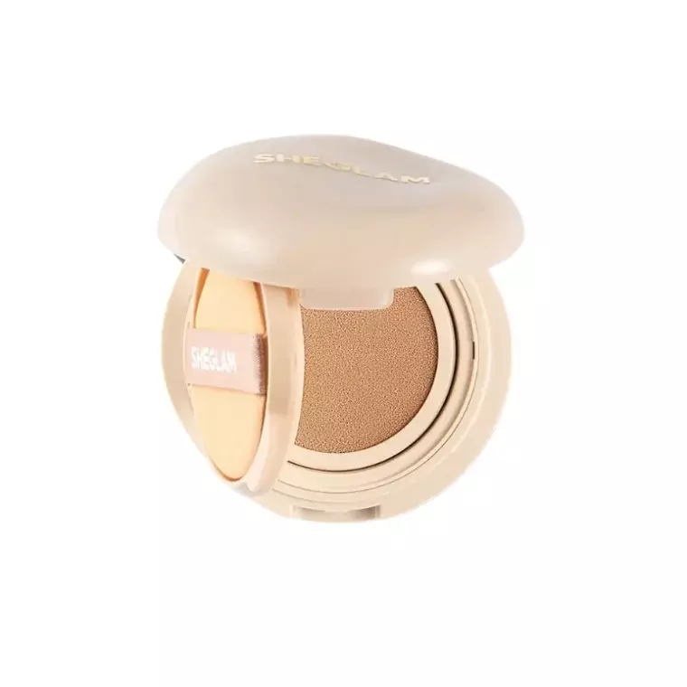 Sheglam Lock & Go Long-Lasting Matte Cushion Foundation #Warm Vanilla (12gm)