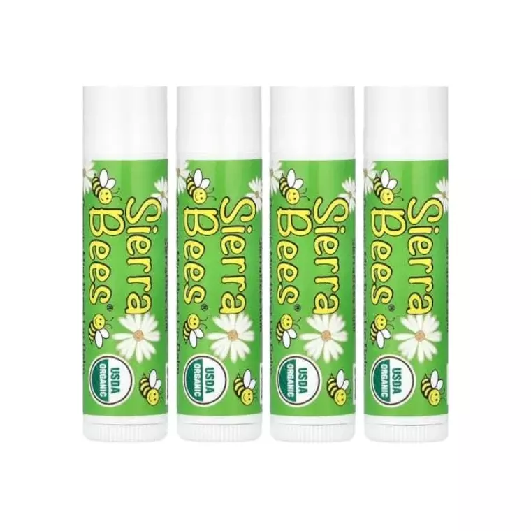 Sierra Bees Organic Mint Burst lip Balm 4 Pack (4.25 gm)