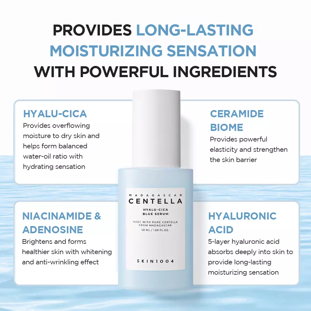 Skin1004 Hyalu-Cica Blue Serum (30ml)