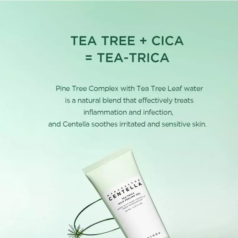 Skin1004 Madagascar Centella Tea-Trica Mild Peeling Gel (125ml)