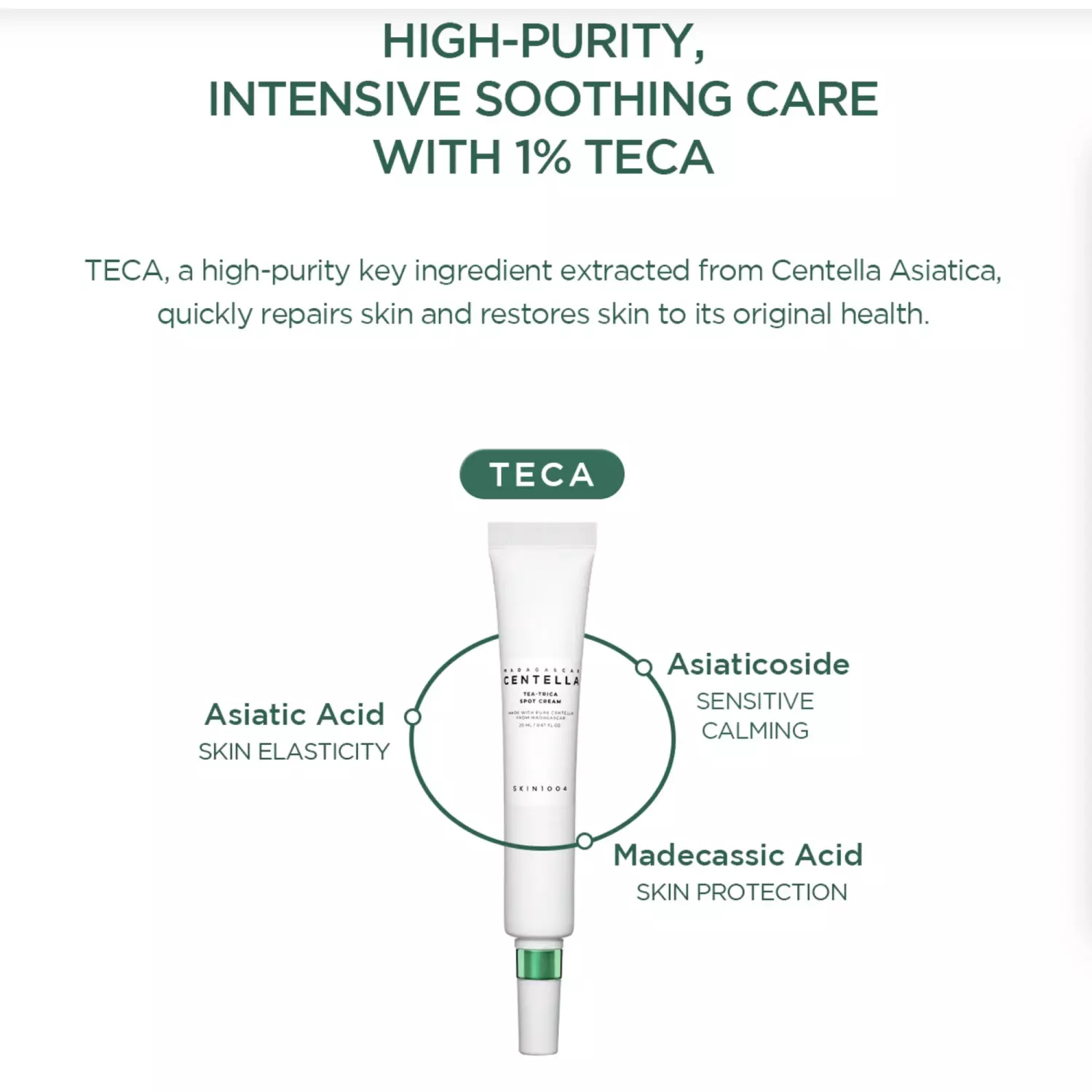 SKIN1004 Madagascar Centella Tea-Trica Spot Cream (20ml)