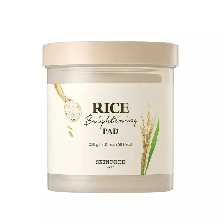 Skinfood Rice Brightening Pad 60 pads (250gm)