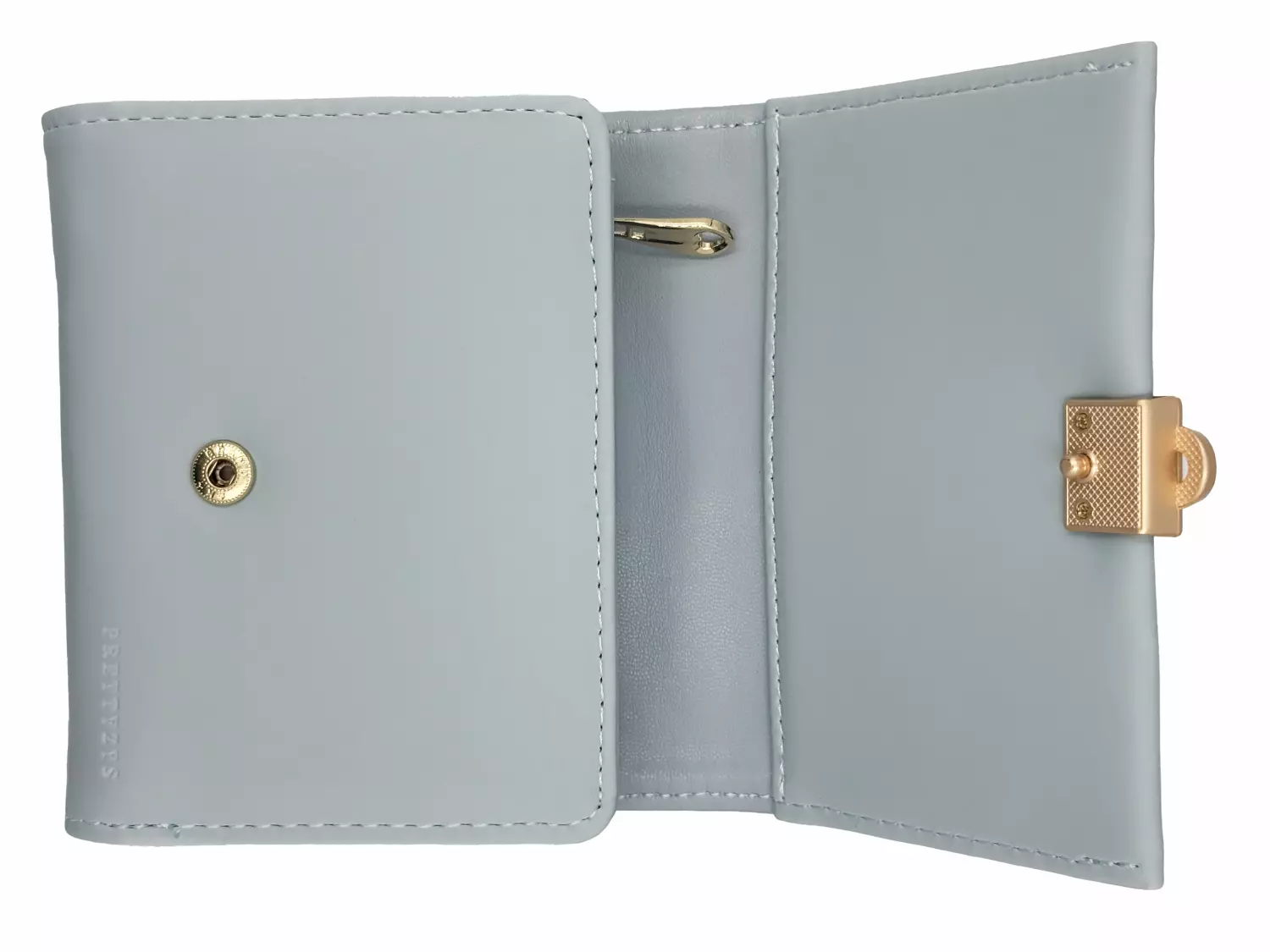 Prettyzys RFID Blocking Multicard Wallet - BLUE