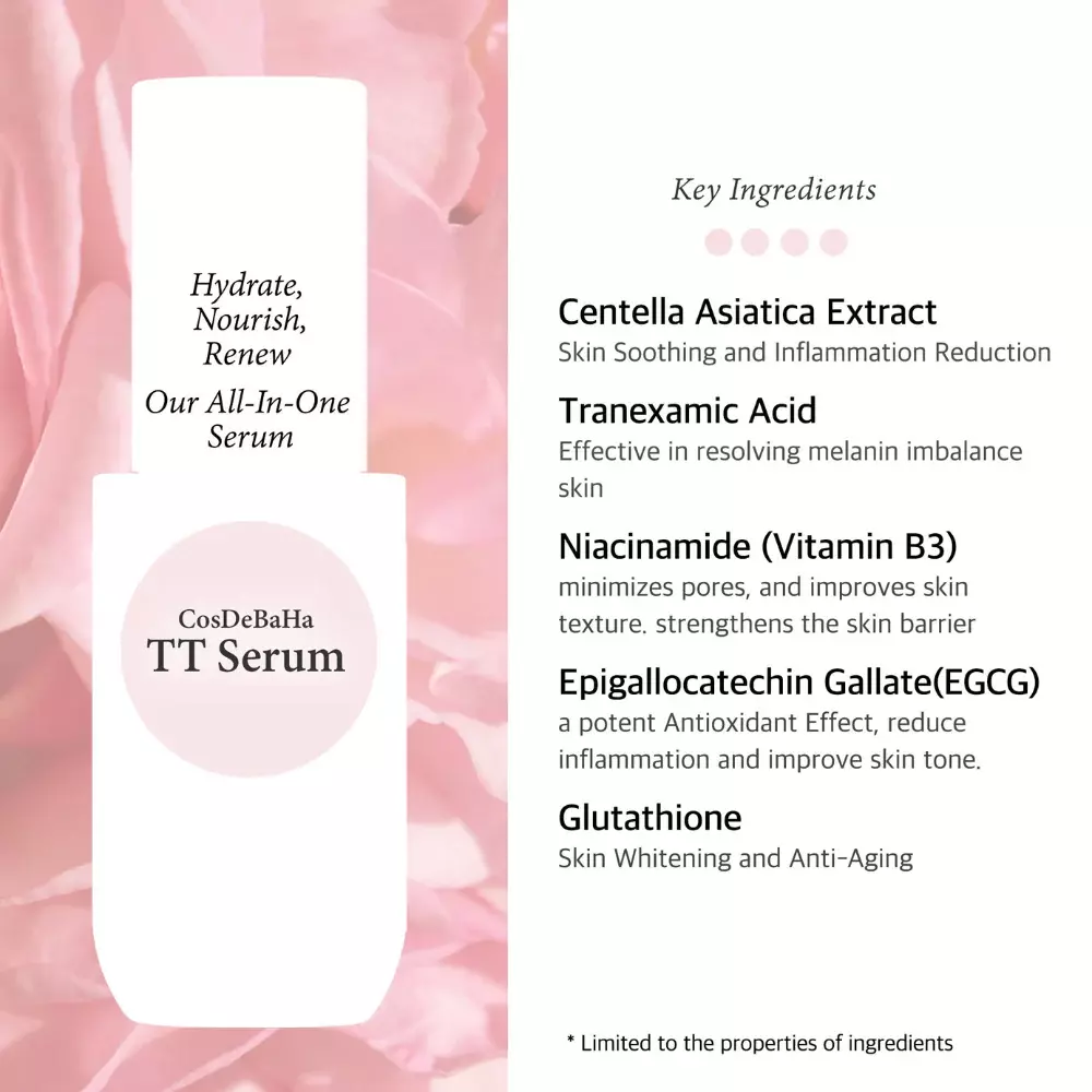 Cos De Baha Tranexamic Acid 10% Serum (30ml)
