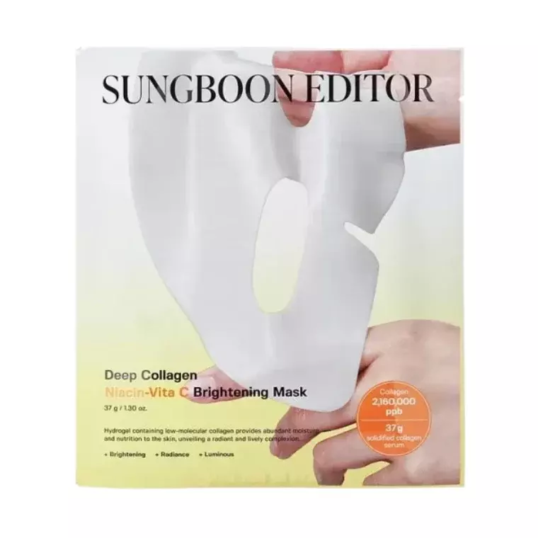 Sungboon Editor Deep Collagen Niacin Vita C Brightening Mask (37gm)