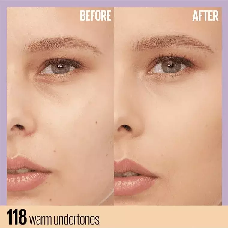 Maybelline New York Super Stay 30H Lumi-Matte Foundation #118 (35ml)