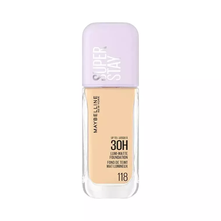 Maybelline New York Super Stay 30H Lumi-Matte Foundation #118 (35ml)