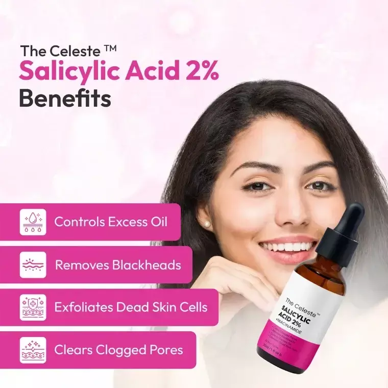 The Celeste Salicylic Acid 2% + Niacinamide (30ml)
