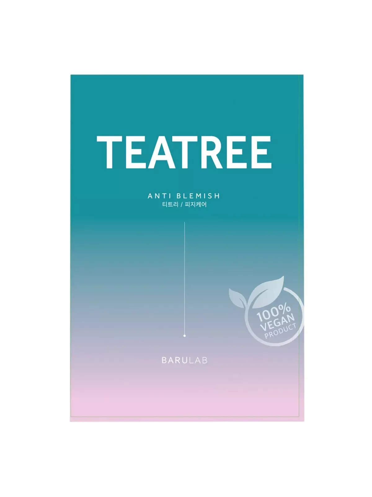 Barulab The Clean Vegan Mask - TEATREE (23g)