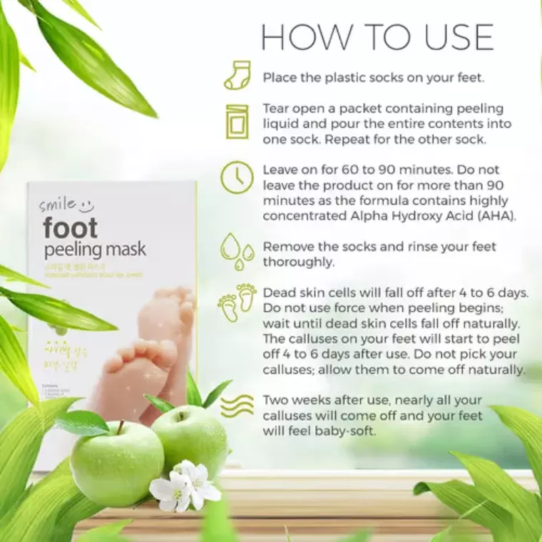 The Face Shop Smile Foot Peeling Mask (20ml)