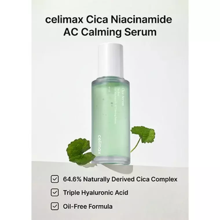 Celimax The Real Cica Niacinamide AC Calming Serum (40ml)