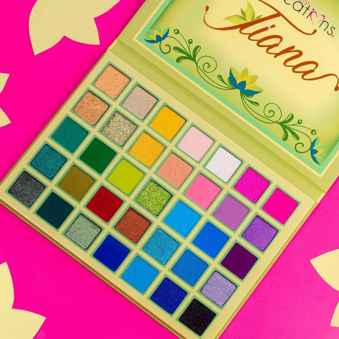 Beauty Creations 35 Color Pro Eyeshadow Palette 6 Styles - TIANA (56.2g)
