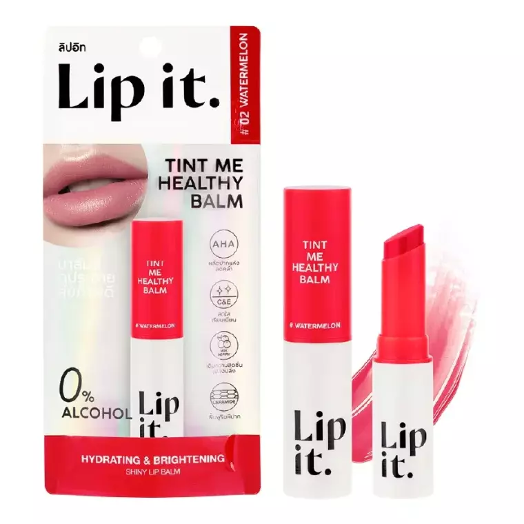 Lip It Tint Me Healthy Balm #02 Watermelon (3gm)