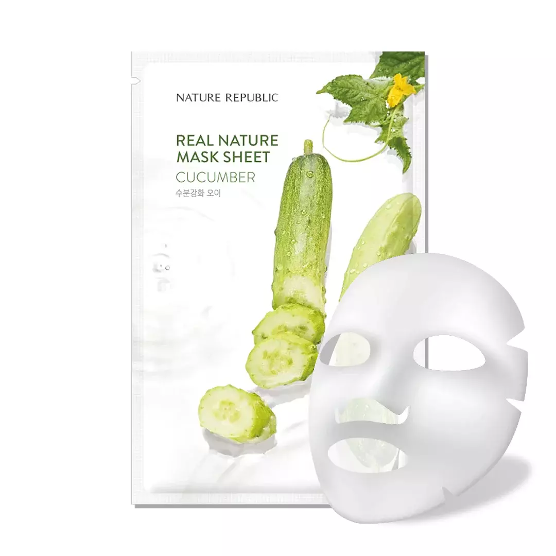 Nature Republic Real Nature Cucumber Mask Sheet