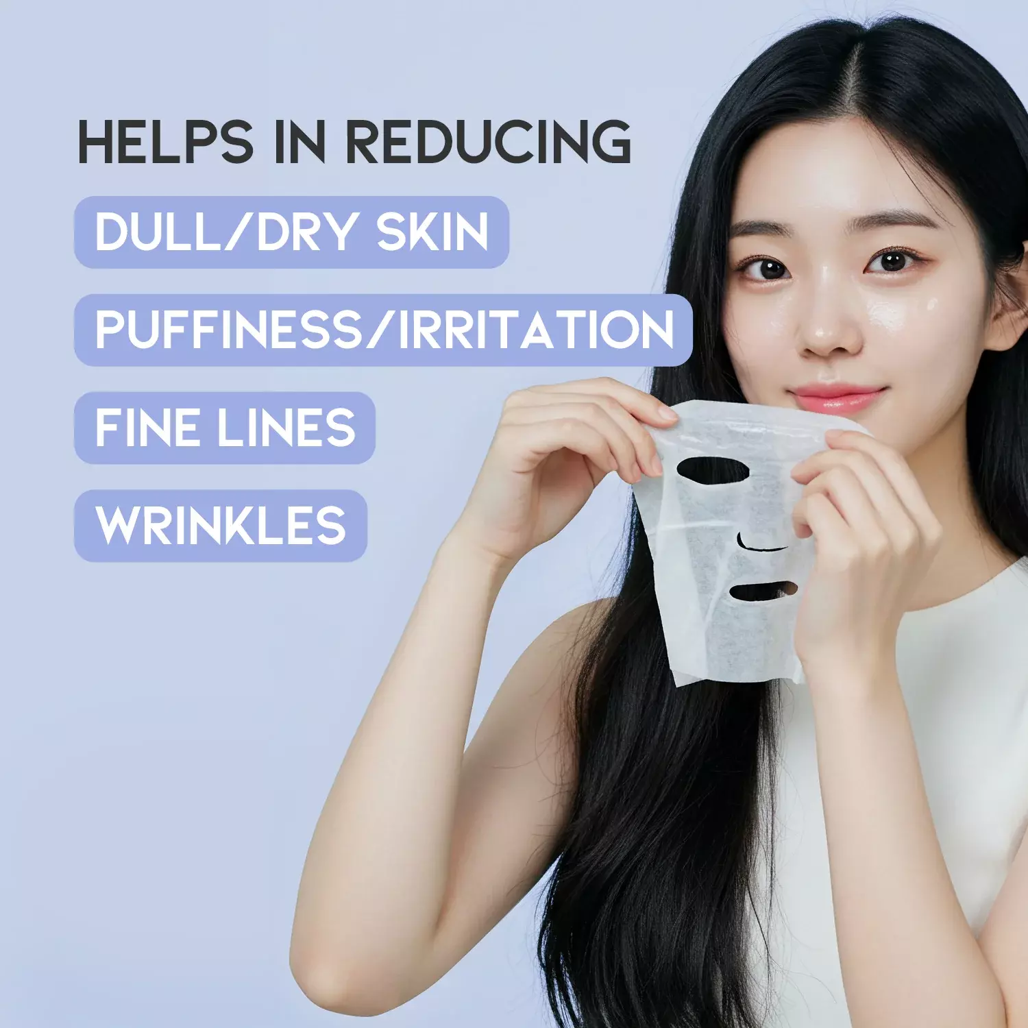 OOTD Triple Hyaluron Serum Glowing Mask (25g)