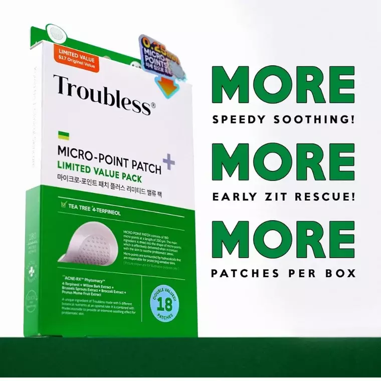 Troubless Micro Point Patch Limited Value Pack (4gm)