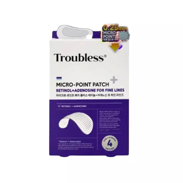Troubless Micro Point Patch Plus Retinol and Adenosine 2pcs (27gm)