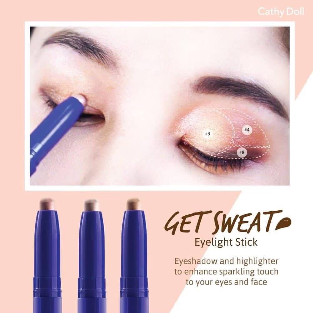 Cathy Doll Get Sweat Eyelight Stick #10 Rugby Red