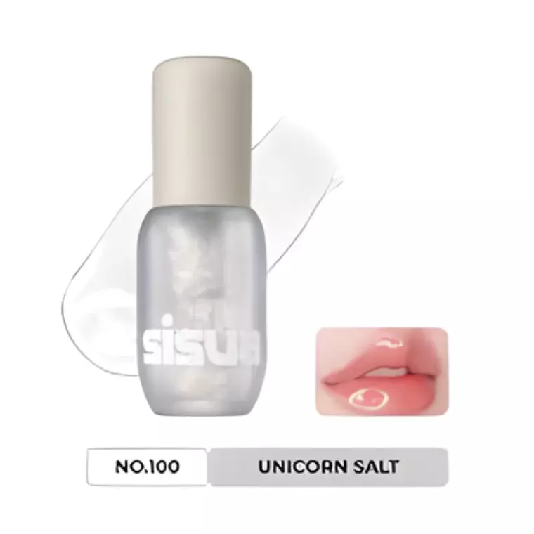 Unleashia Sisua Popcorn Syrup Lip Plumper #No.100 Unicorn Salt (3.8gm)