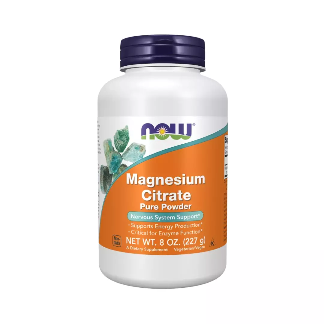 Now Foods Magnesium Citrate Pure Powder (227g)