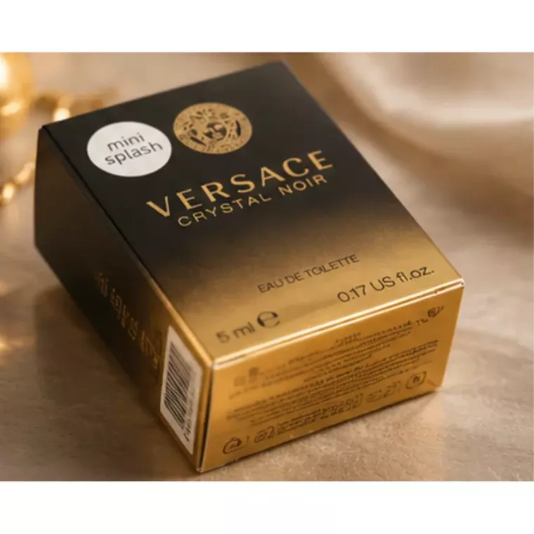 Versace Crystal Noir Eau De Toilette Mini (5ml)